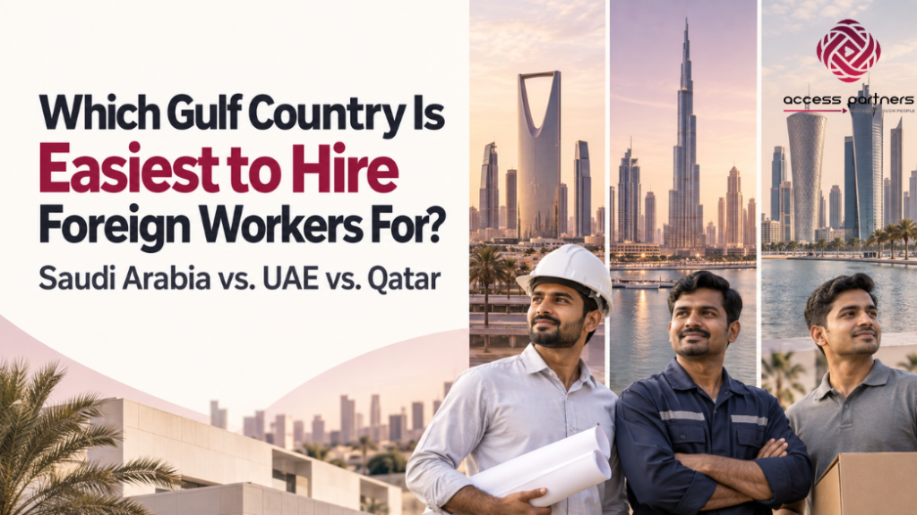 Hire foreign workers for gulf