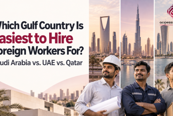 Hire foreign workers for gulf