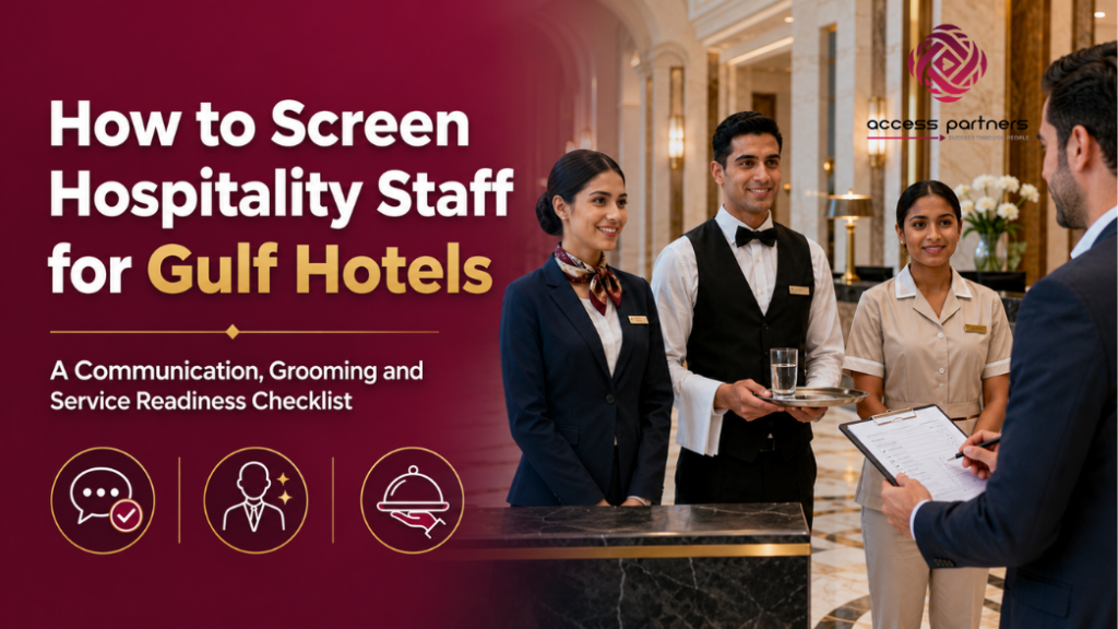 screen hospitality staff