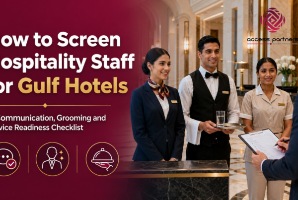 screen hospitality staff