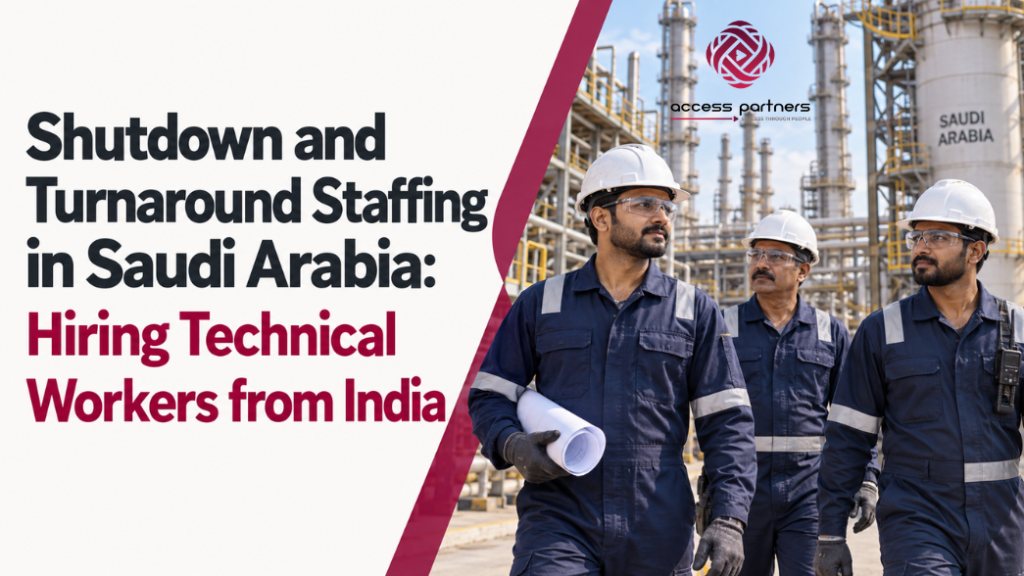 Shutdown and turnaround staffing saudi arabia