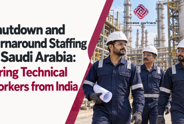 Shutdown and turnaround staffing saudi arabia